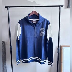 Exist Beach Sweatshirt Size Medium Navy Hampton Beach Quarter Zip Sweatshirt